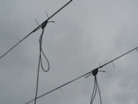 Special designed coax cable antenna for radar purposes